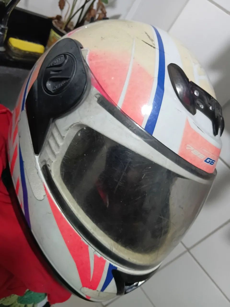  2 dois Capacete usado  - Foto 5
