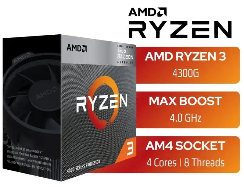 Ryzen 3 4300G - Foto 3