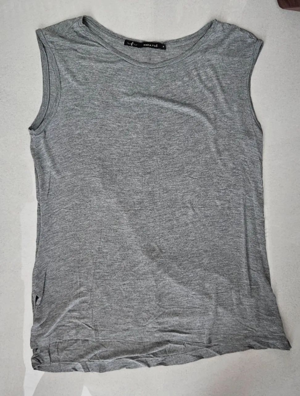 Blusa Cinza Maria Filó