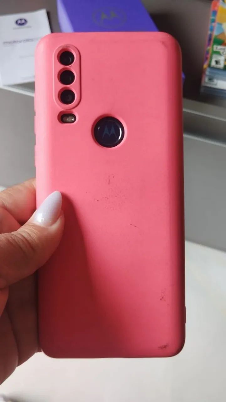 Celular Motorola One Action Azul Denim - Foto 4