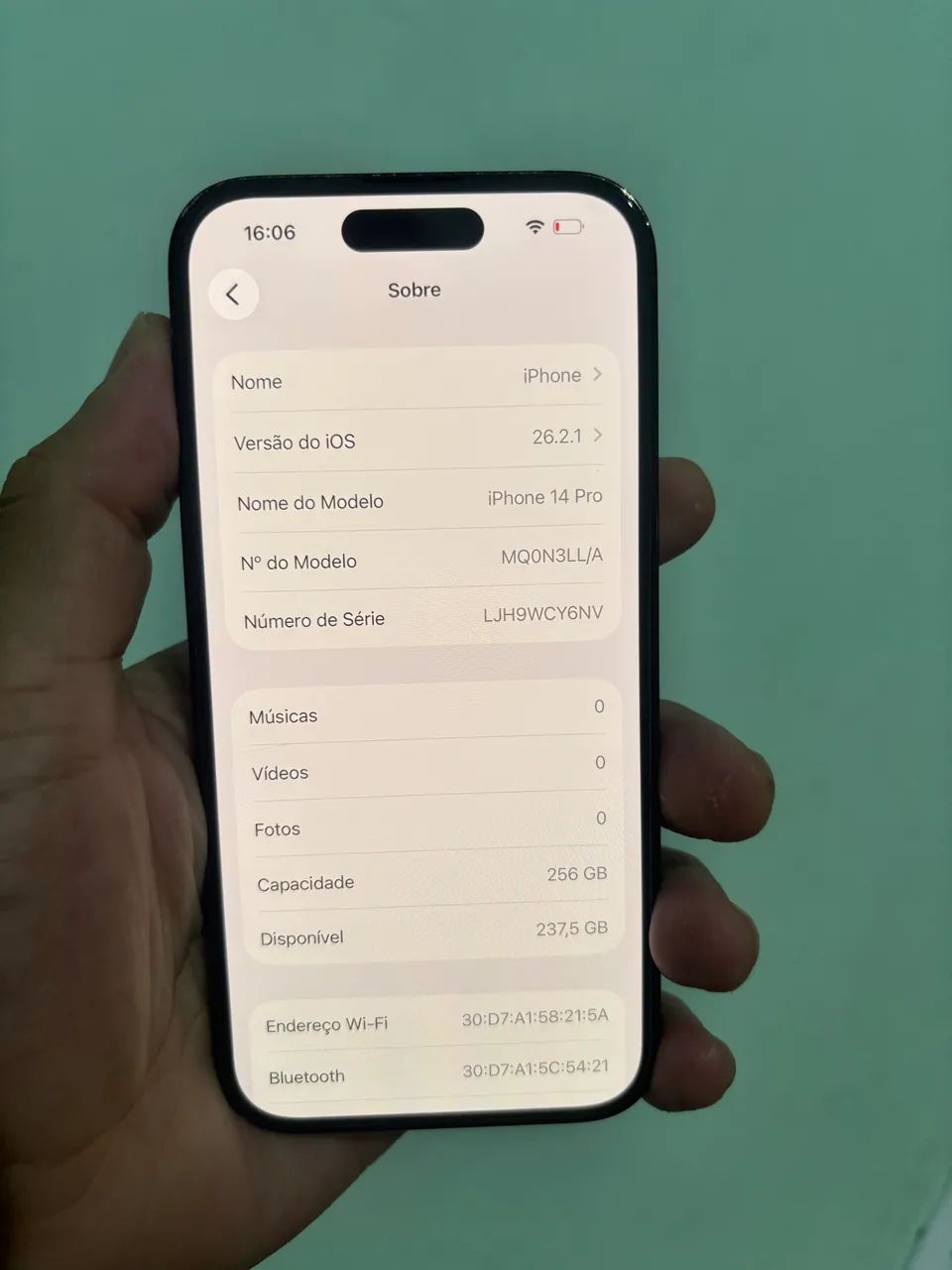14 pro 256 impecável 