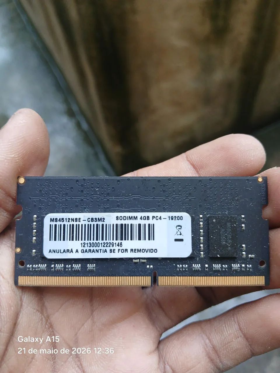 Memória Notebook 4GB- DDR4