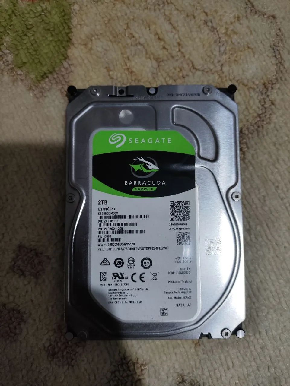 HD 2 TB Barracuda 