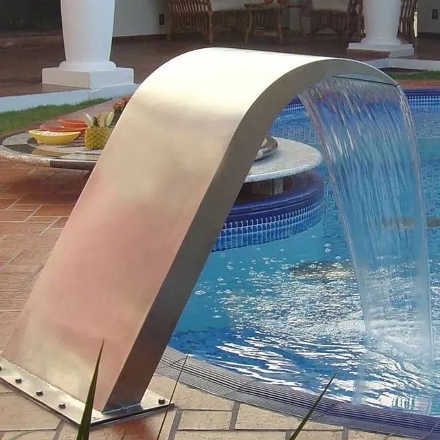 Cascata Para Piscina Iguaçu Jr Inox 304 Sodramar - Foto 3