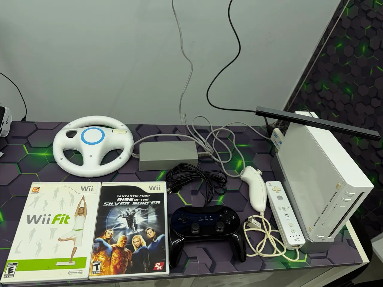 NINTENDO WII COMPLETO - PRONTO PARA JOGAR!