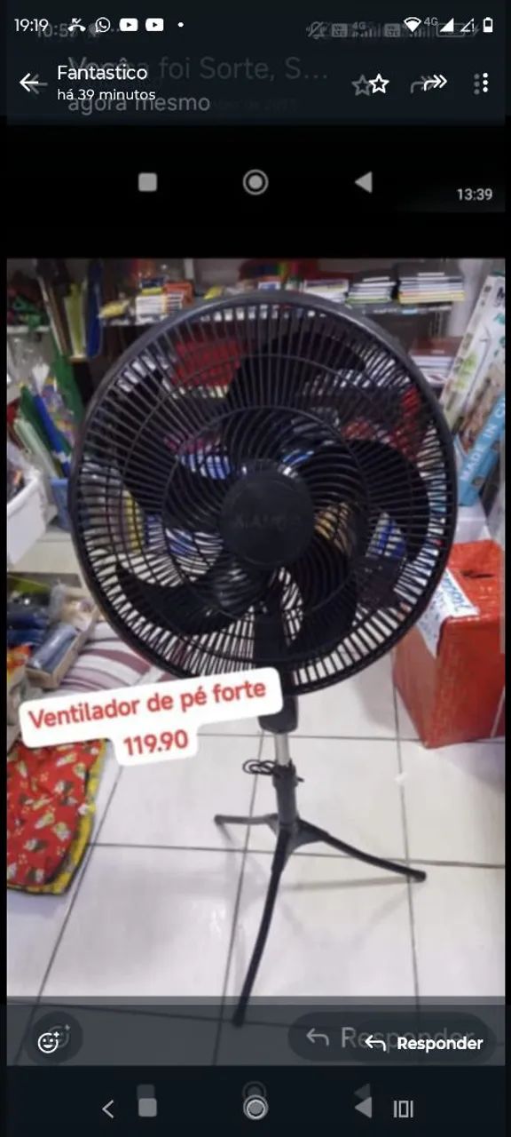 ventilador de pe - Foto 2