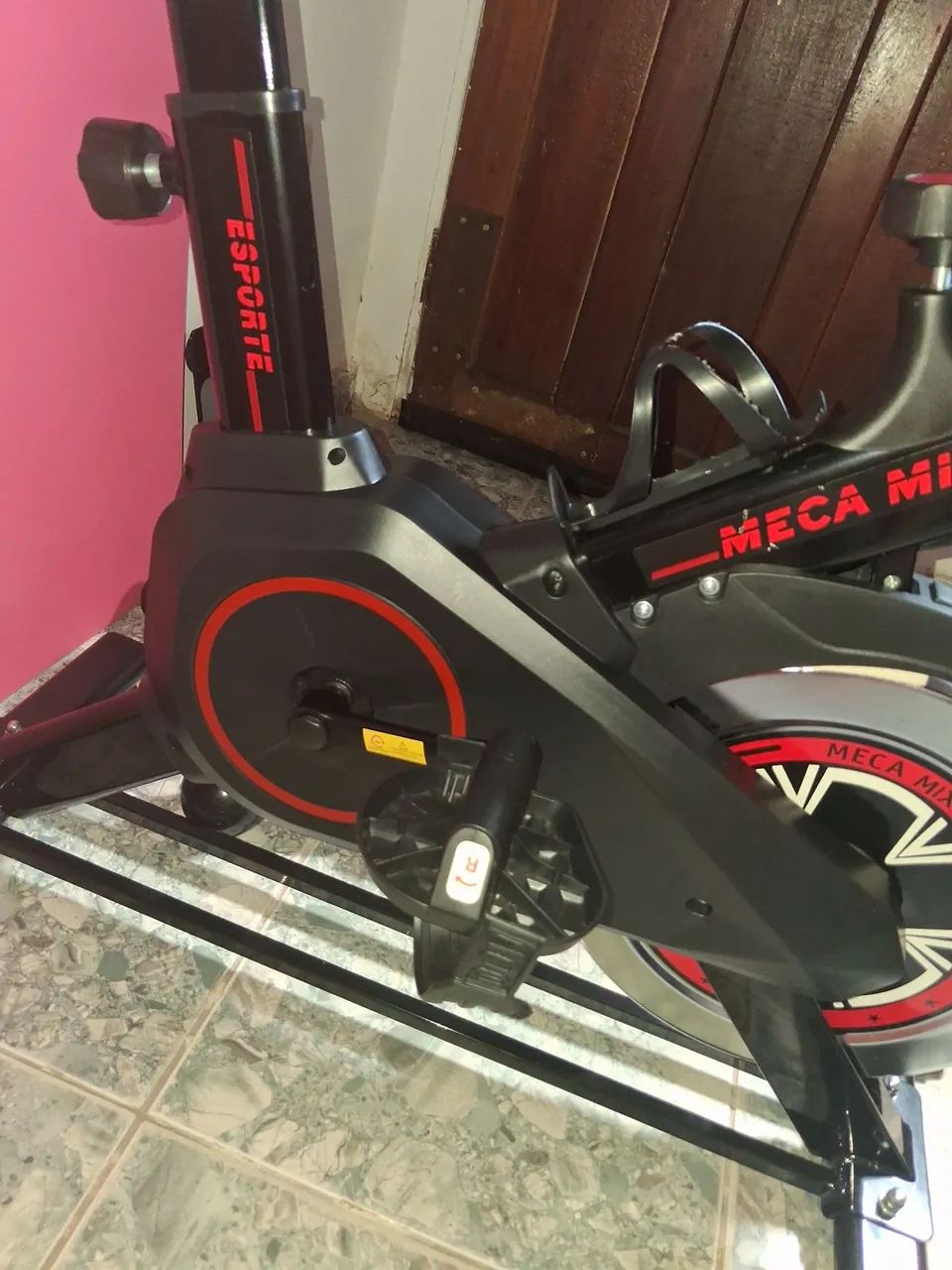 Treino em casa, bicicleta ergométrica compacta - Foto 4