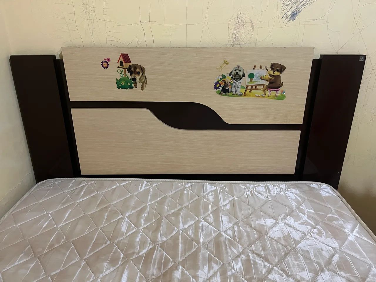 CAMA DE MADEIRA + colchão - Foto 3
