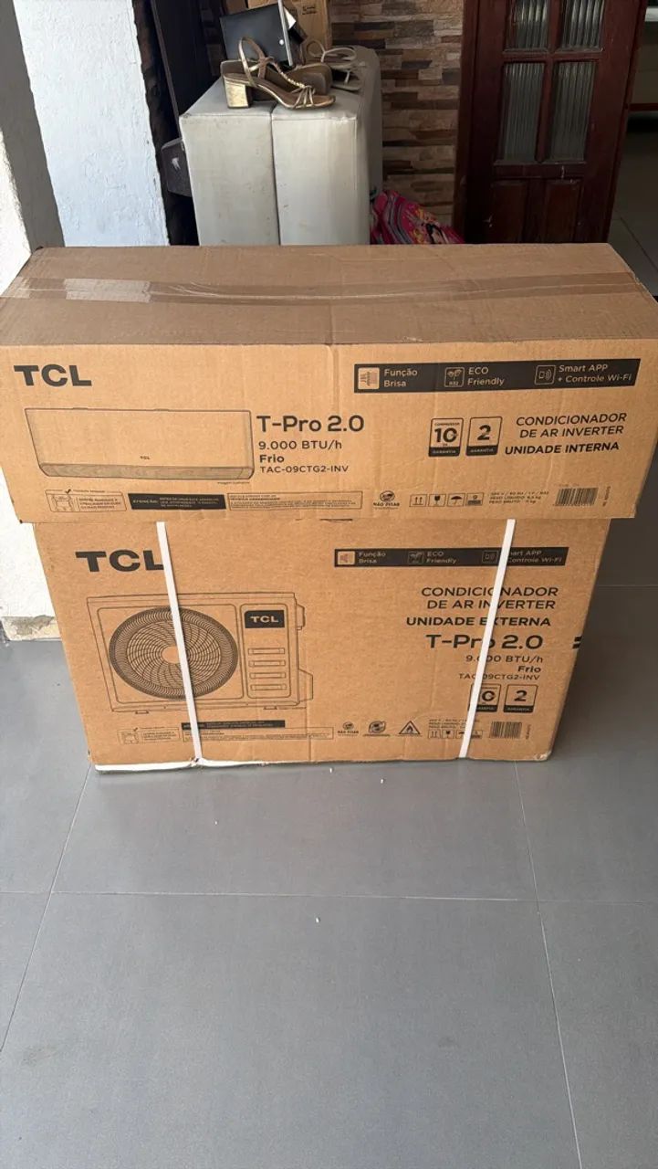 Ar condicionado TCL inverter 9 mil 