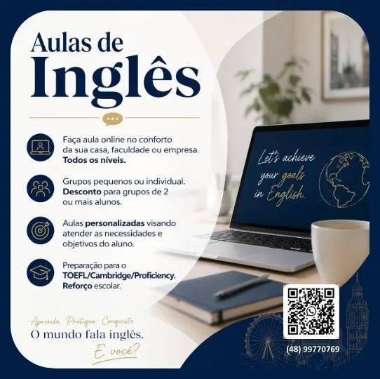 AULAS DE INGLÊS