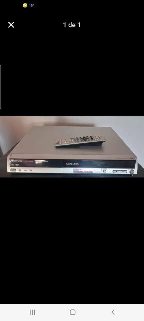 gravador de dvd panasonic
