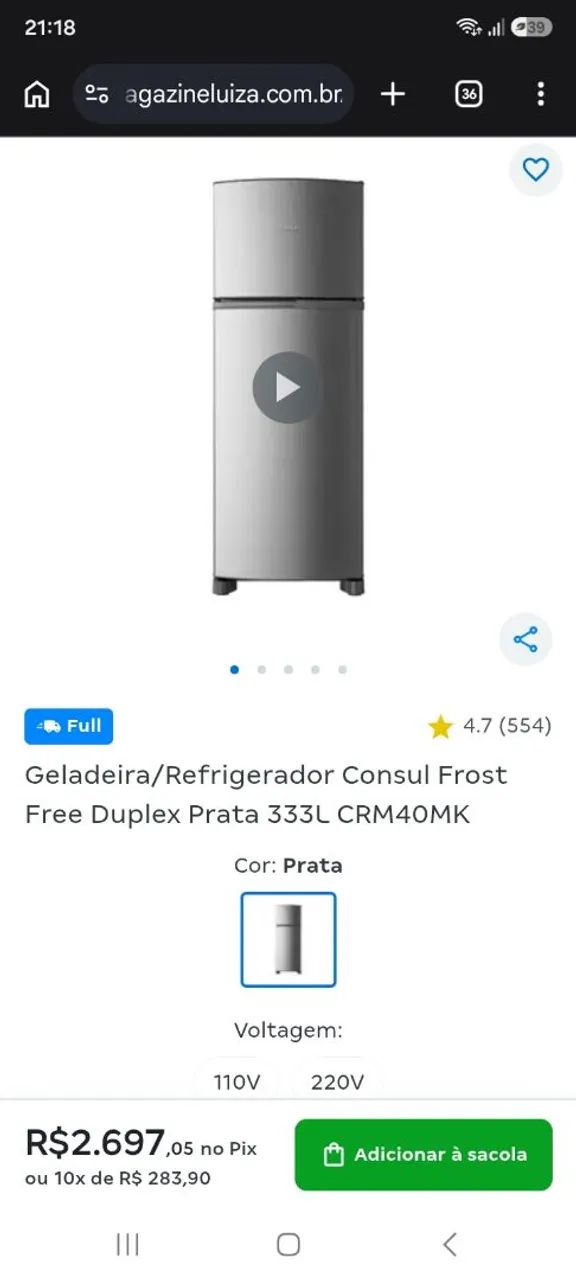 Geladeira Consul  - Foto 4