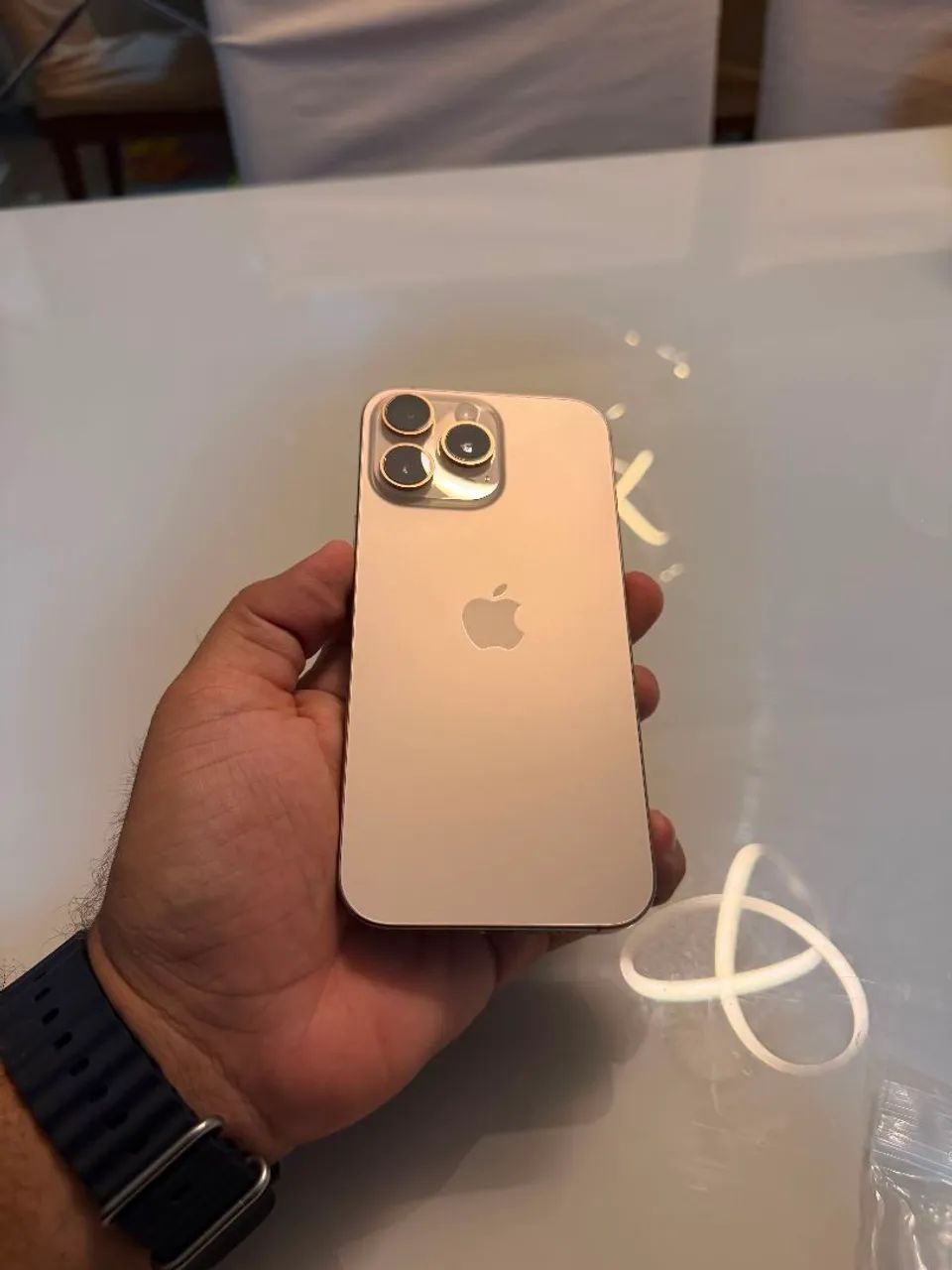 iPhone 16 pro max 256gb Desert - bateria 100% - todo original