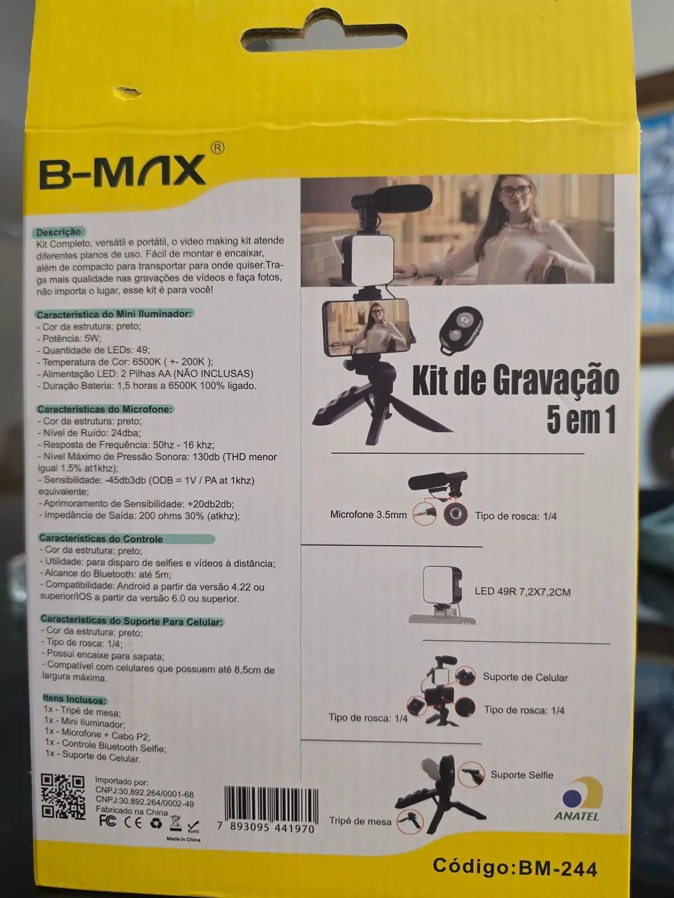 Kit gravação novo - Foto 3