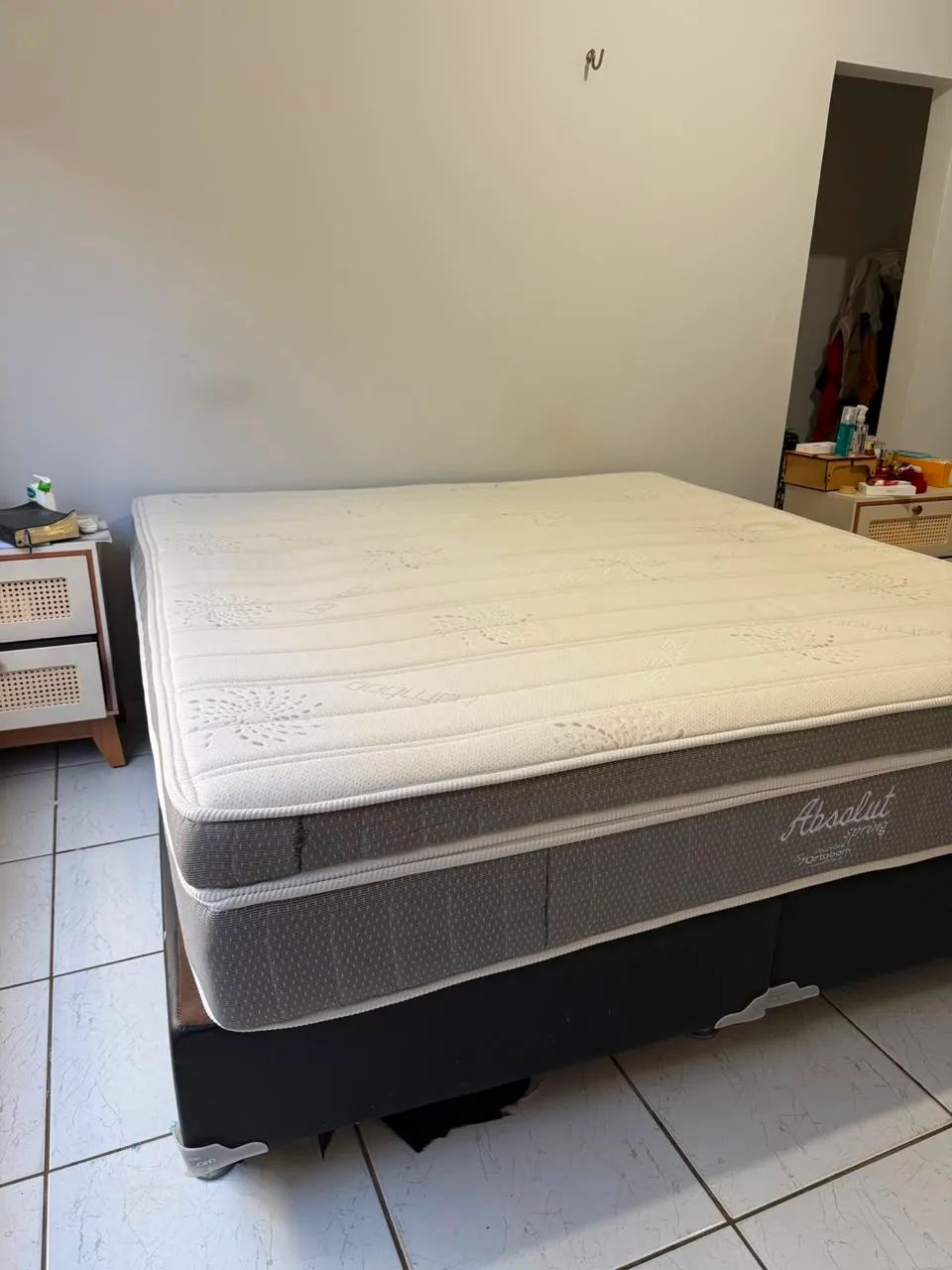 Cama king size Absolut Spring - Ortobom - Foto 3