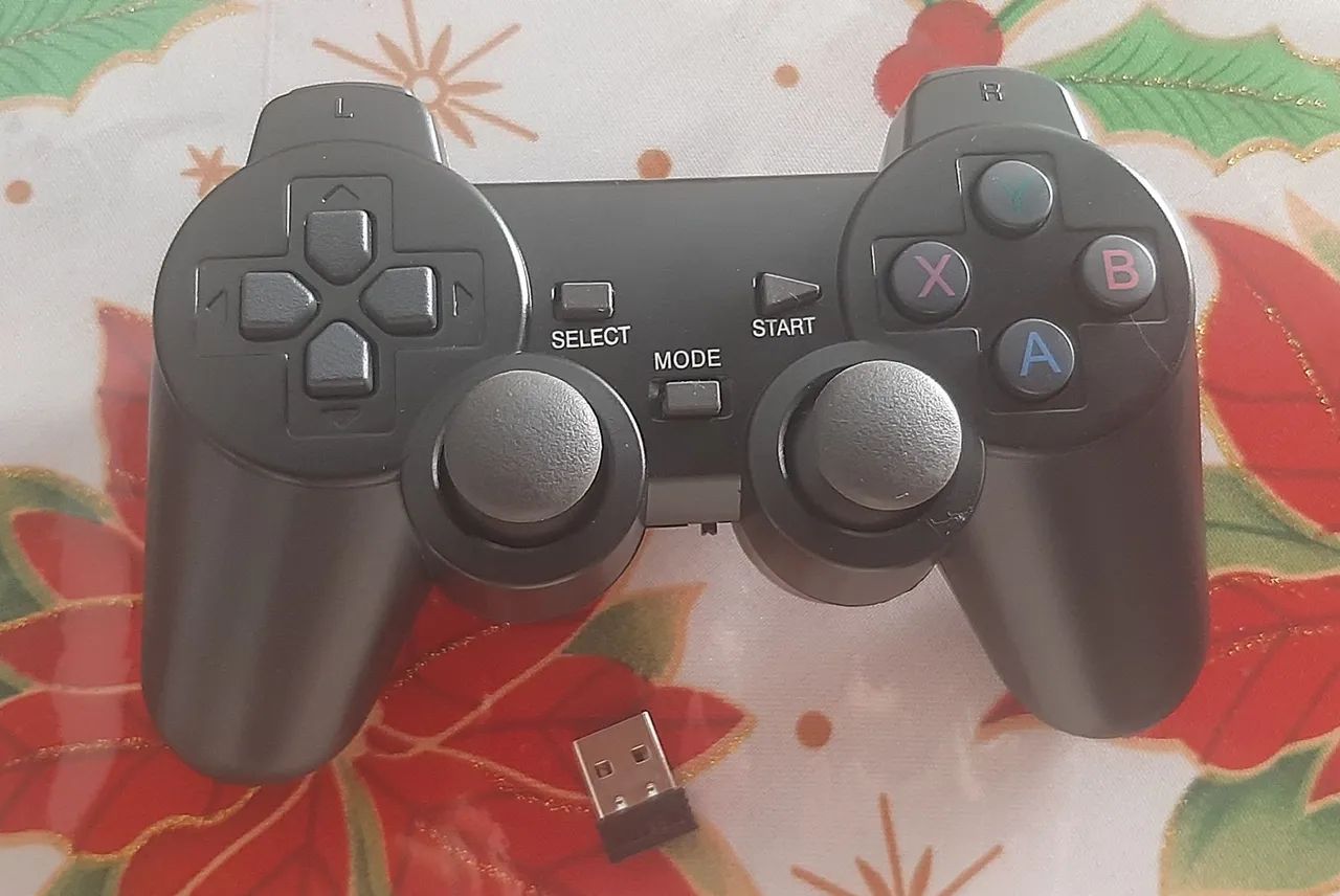 Gamepad controle sem fio para pc e Android 2.4Ghz - Funciona com 2 pilhas Aaa - Foto 5