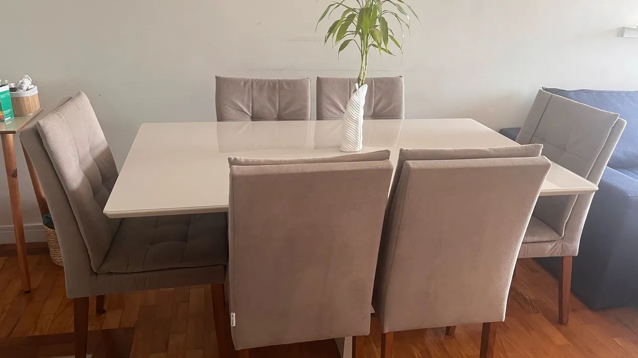 Mesa de jantar com 6 cadeiras - Foto 2