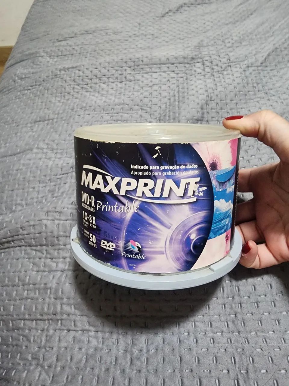 Pack DVD-R 8x maxprint - Foto 3