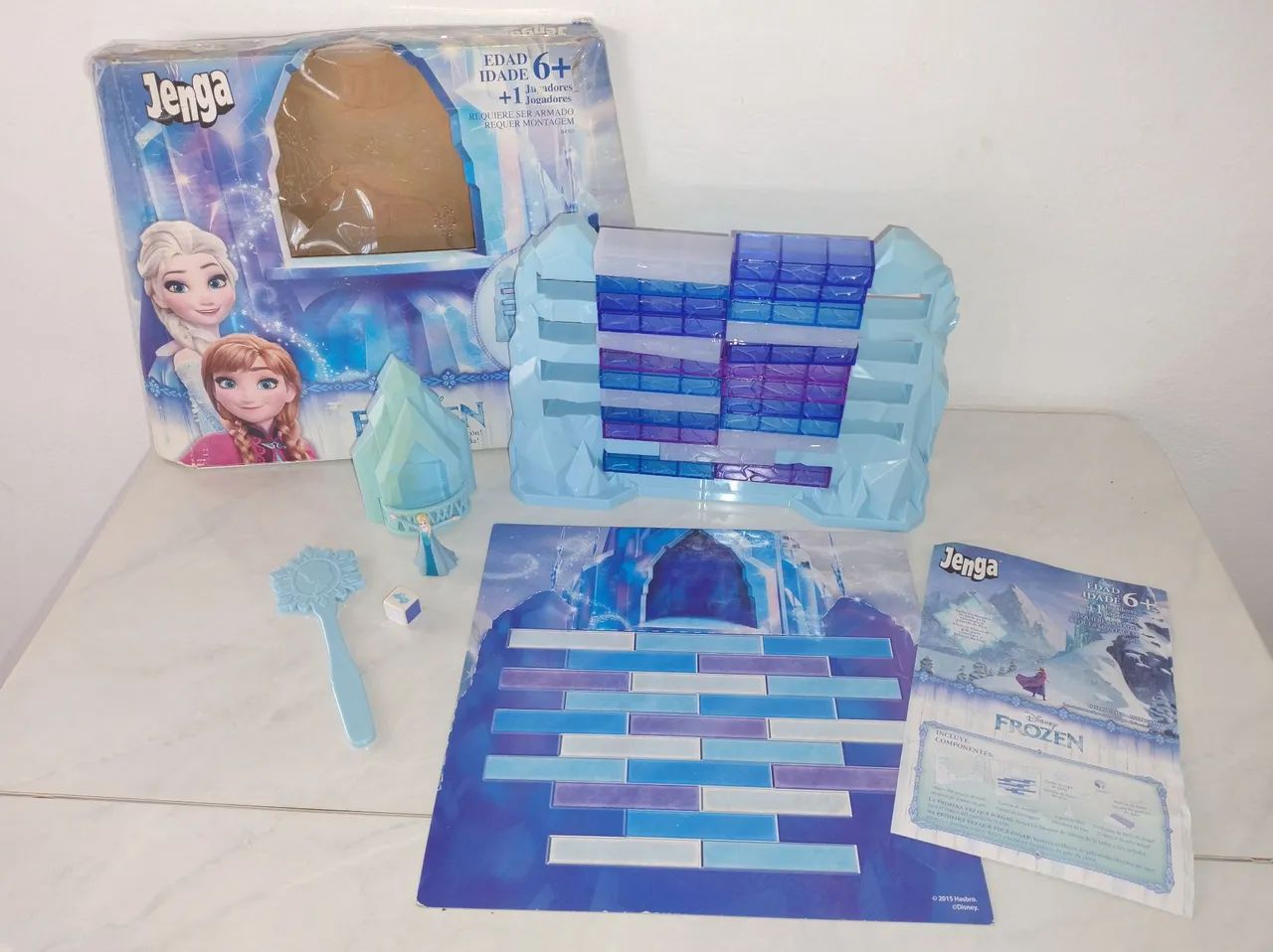 Jogo Jenga Frozen Completo 