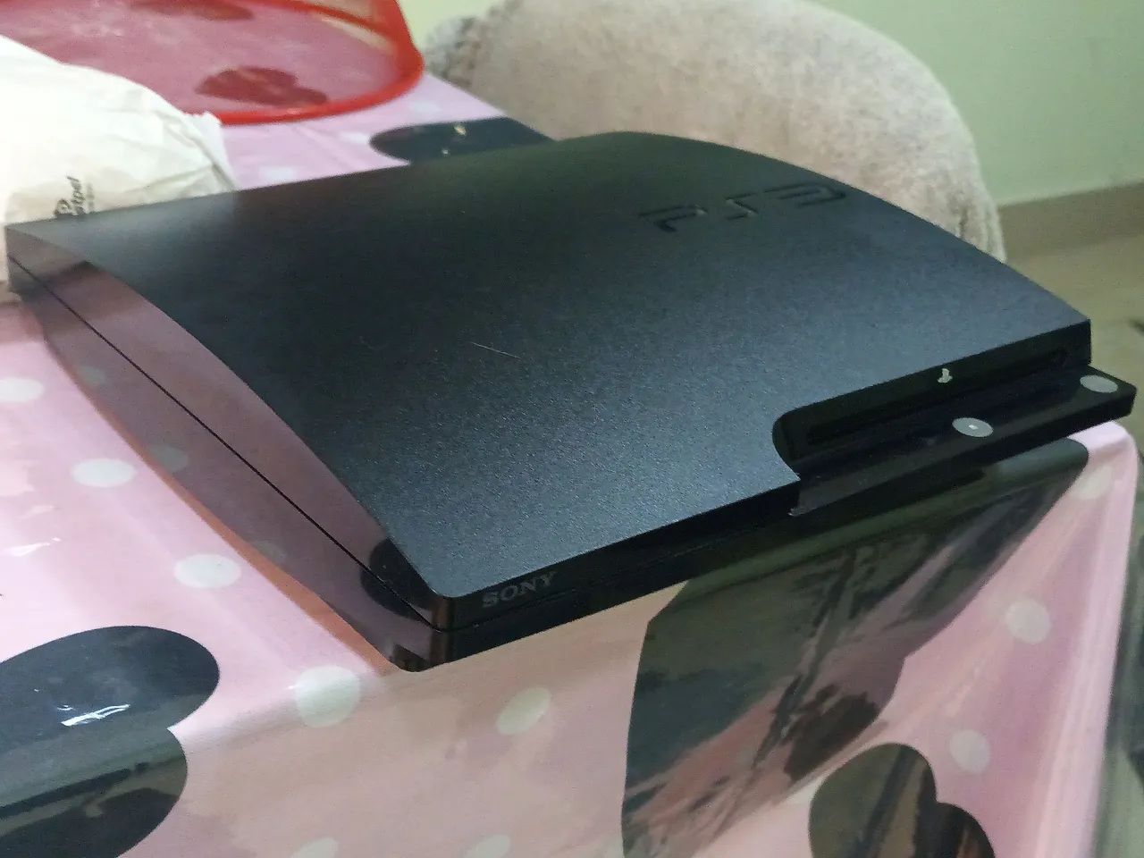 Lindo PS3 SLIM 500 GB  completo "Tunado" - Foto 6