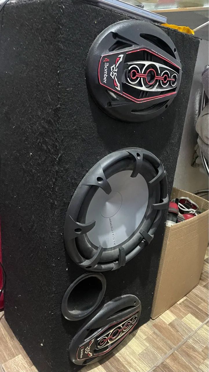 CAIXA DE SOM AUTOMOTIVA  - Foto 2