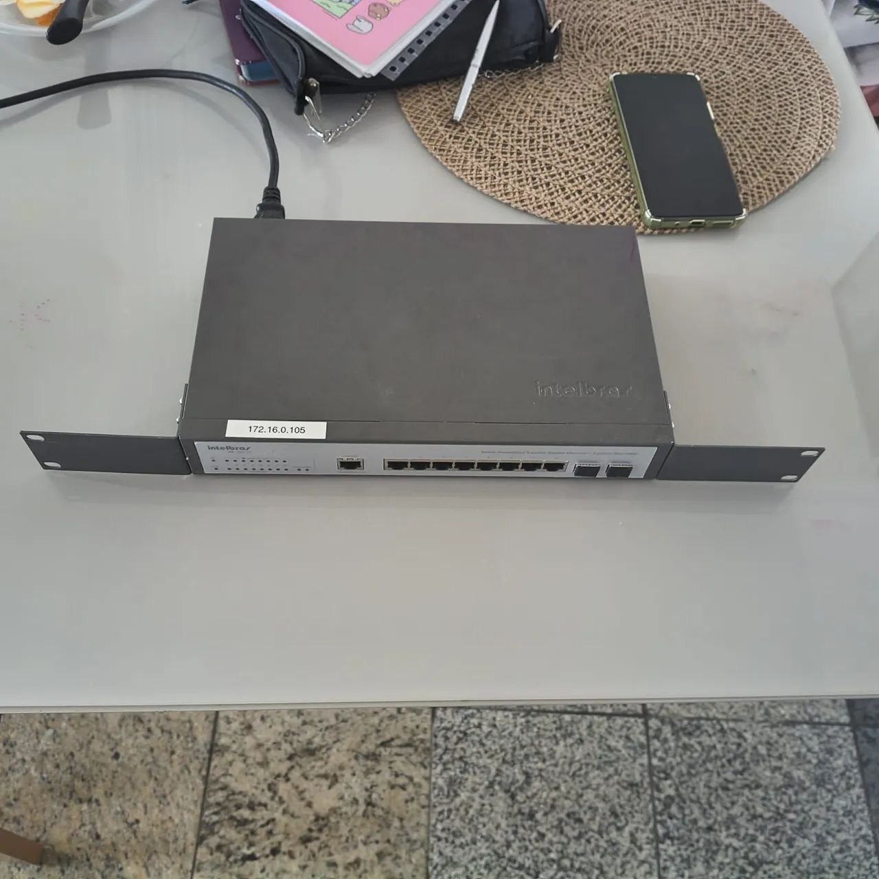 Switch gerenciável 8 portas Intelbras  - Foto 2