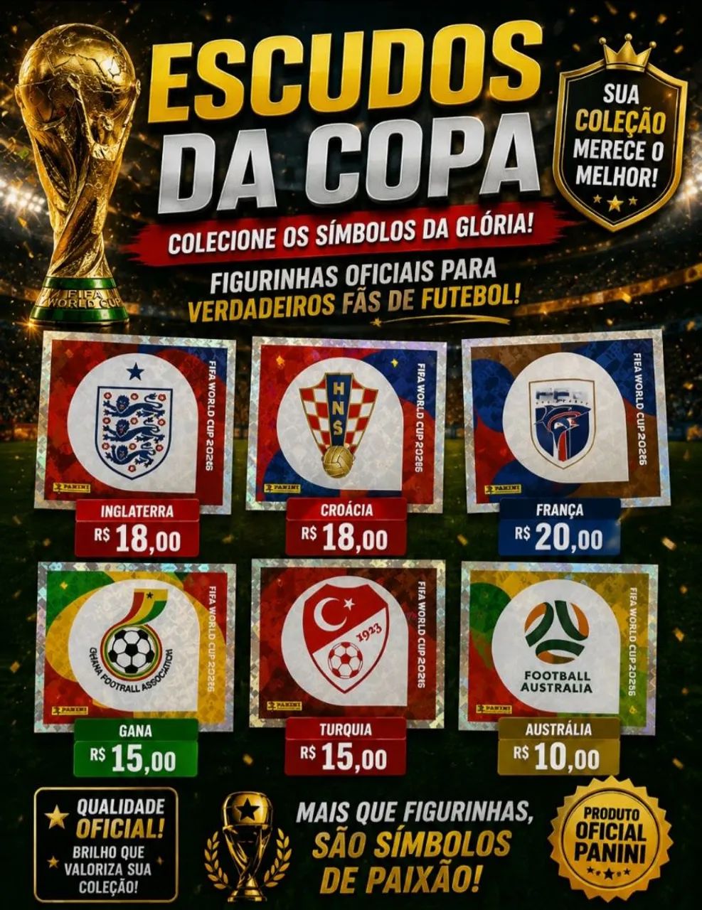 Figurinhas Copa 2026 - Foto 4