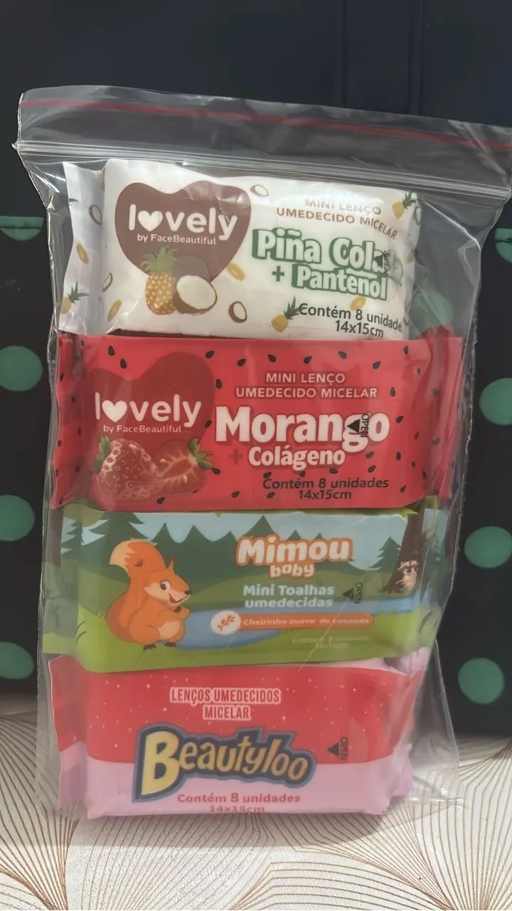 Lenços umedecido 