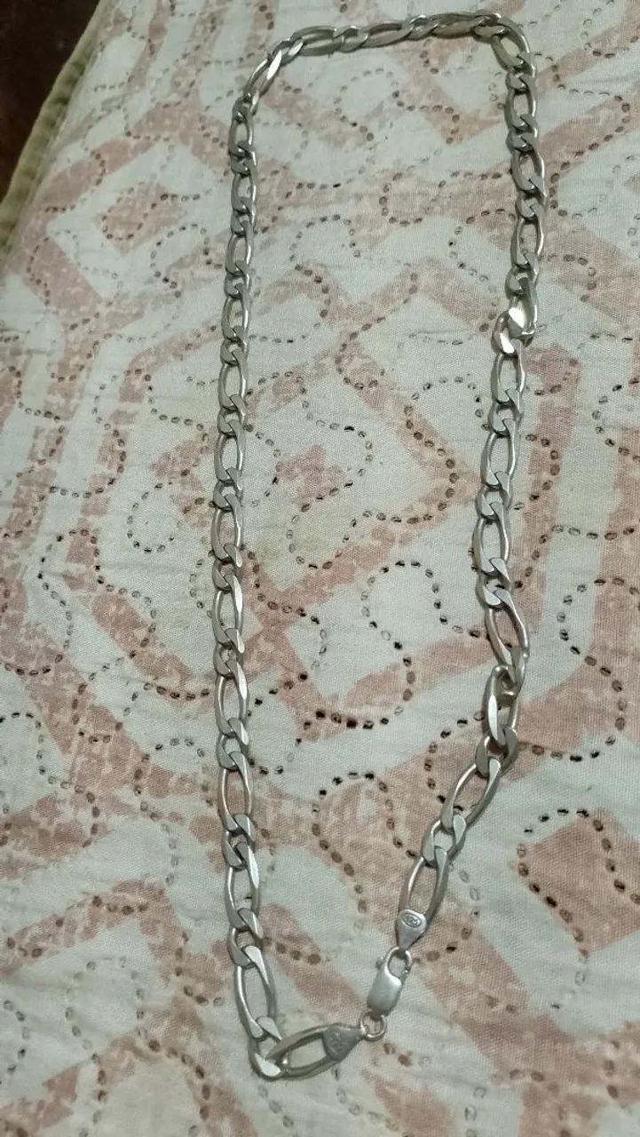Corrente de prata para vender 350 - Foto 2