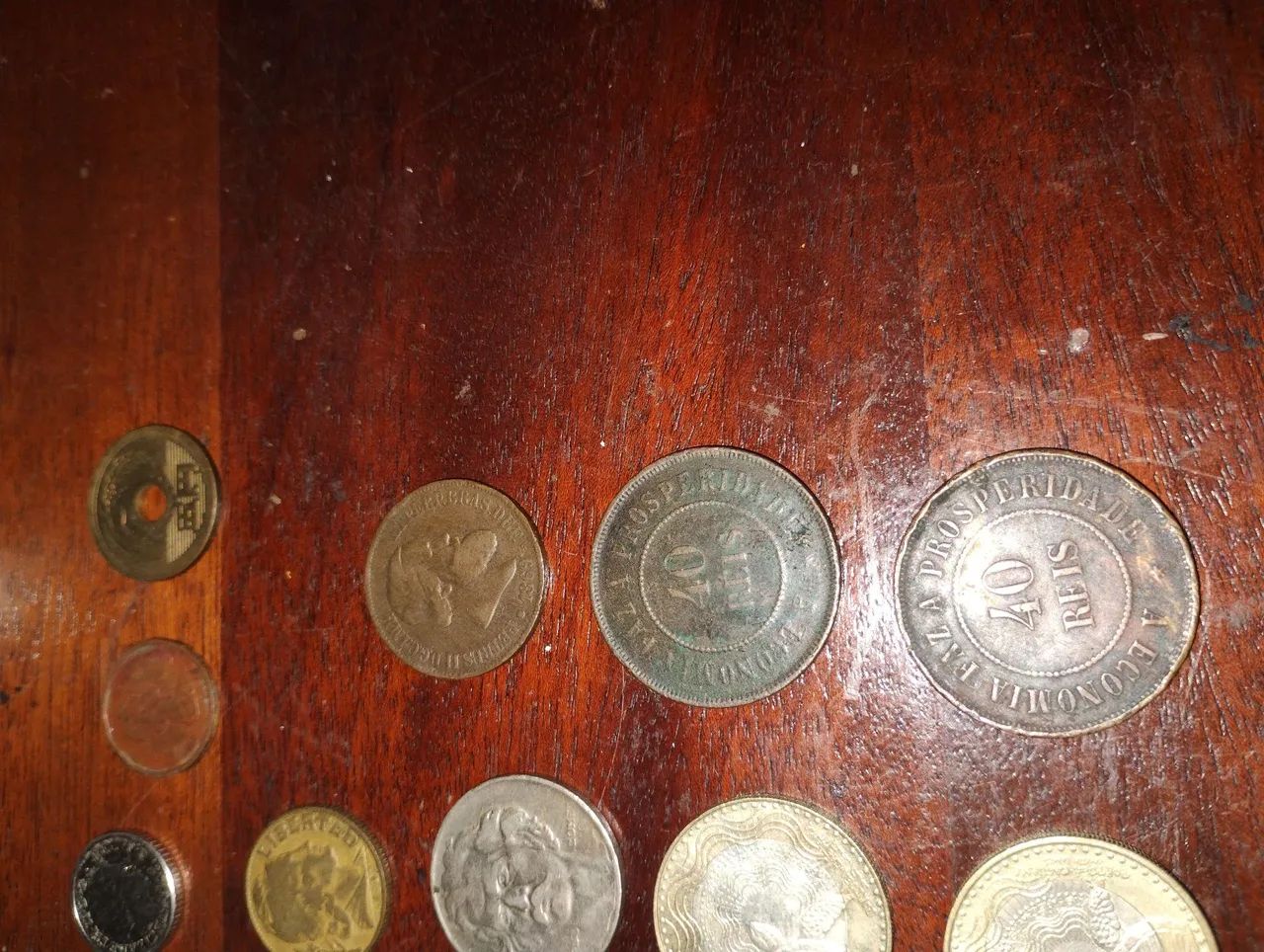 Lote de moedas antigas - Foto 3