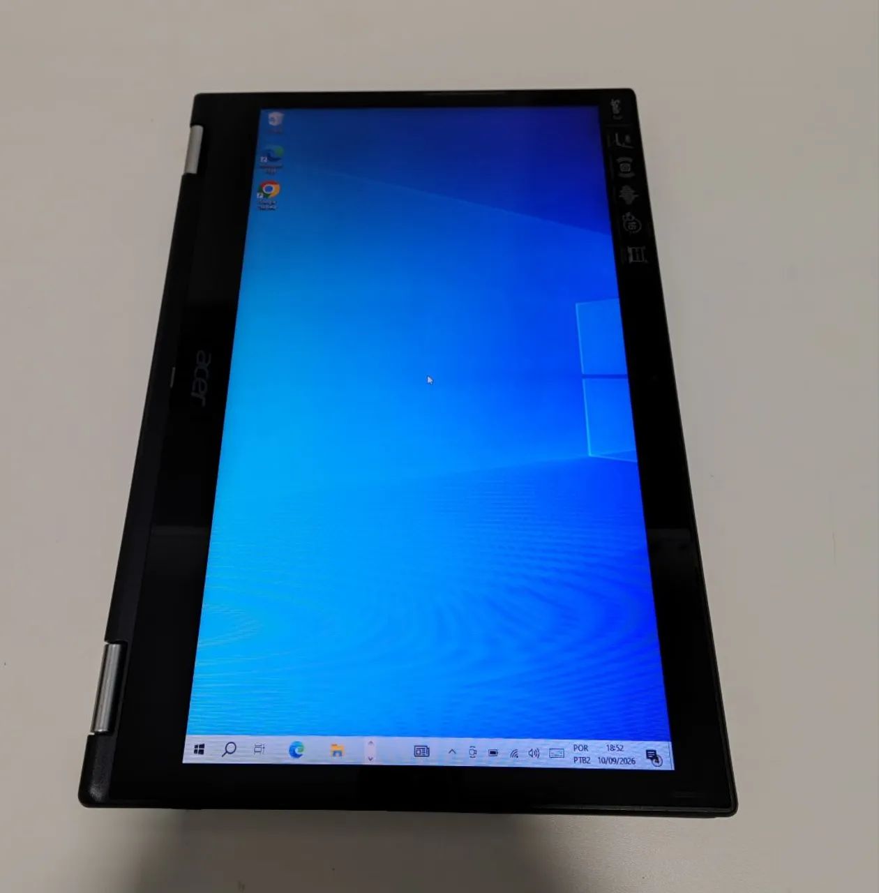 Notebook Acer i5 8° Geração 8gb SSD 240gb bateria 5h tela Touch