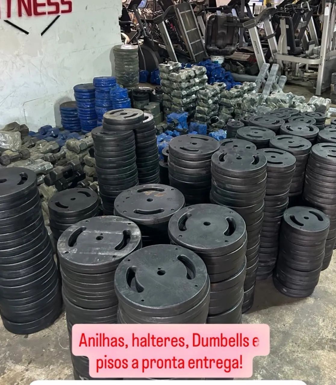 Anilhas- Equipamentos para Academia