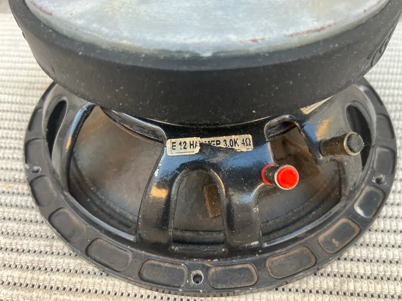 Alto Falante Woofer Eros E-12 Hammer 3.0k 12 Polegadas 1500w - Foto 2