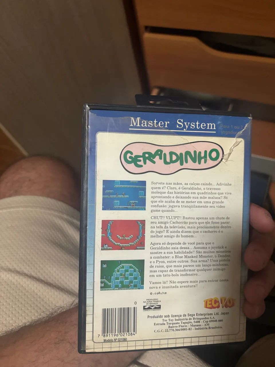 Geraldinho (Master System) - Foto 3