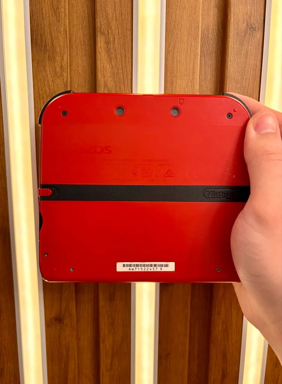 Nintendo 2ds edição Mario kart + caixa e manuais + muitos jogos Pokémon Zelda Mario  - Foto 5