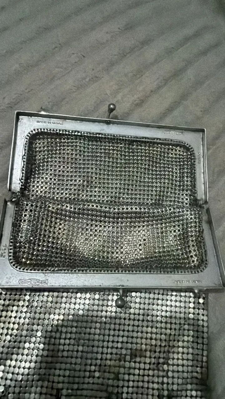 Bolsa sem corrente prateada - Foto 2