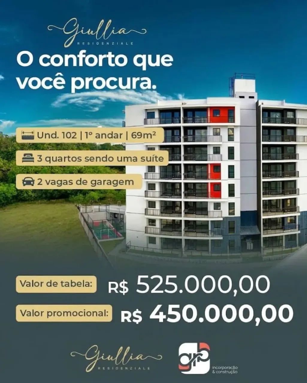 APARTAMENTO DE 3 Qts| PRONTO PRA MORAR|