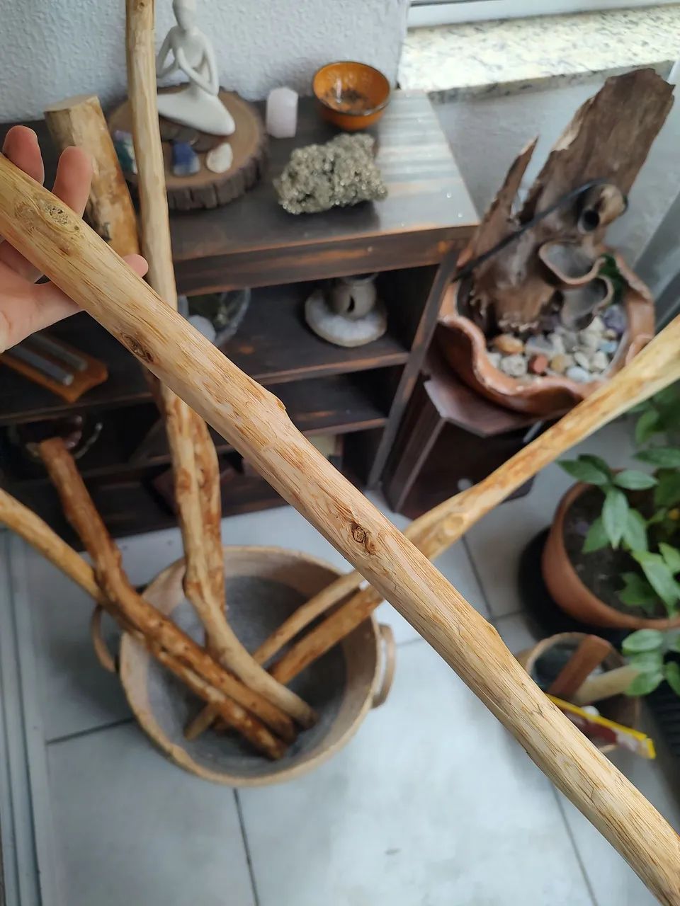 Galhos Naturais para Macramê e Decoração 40 cada  - Foto 3