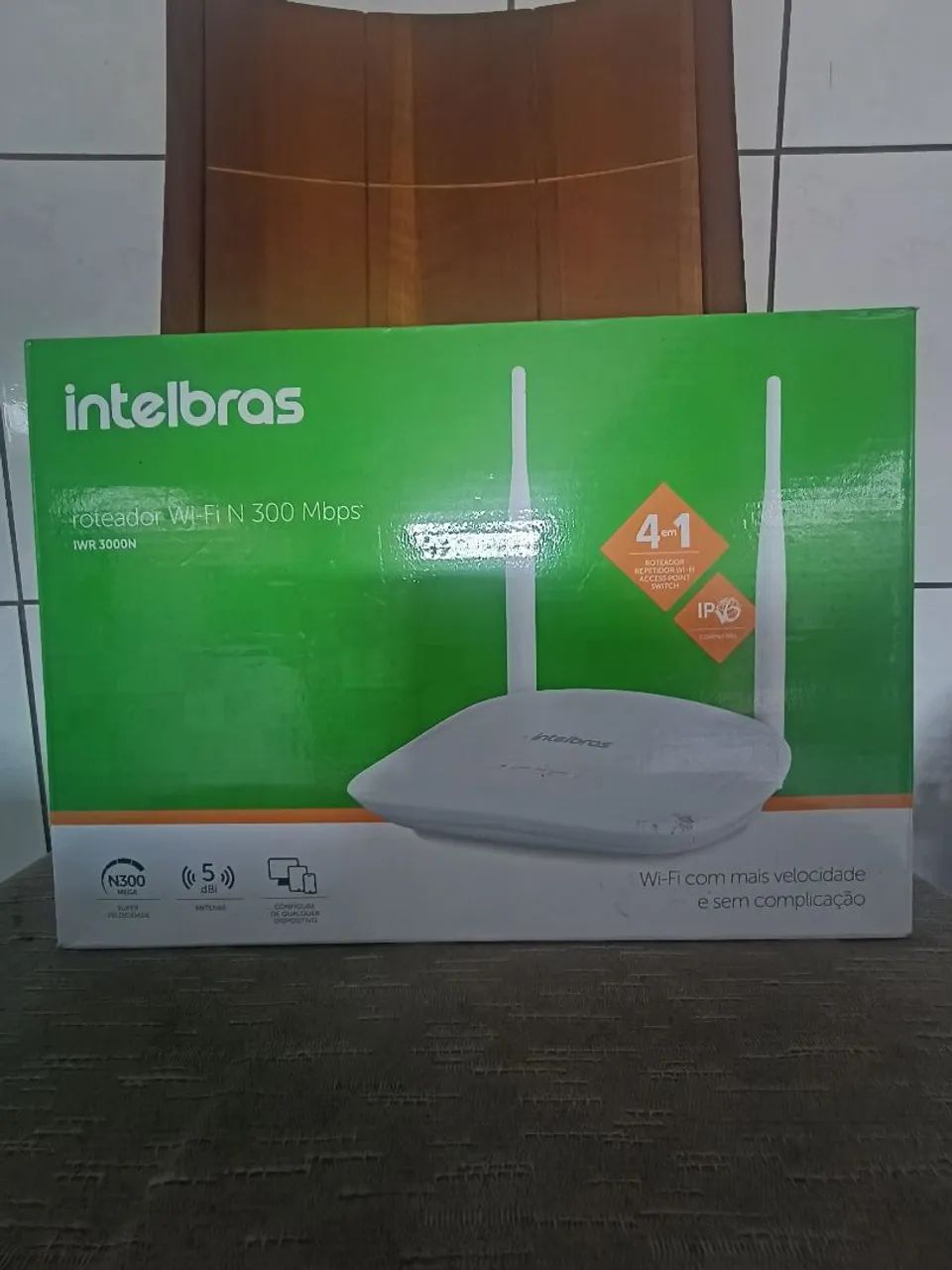 Roteador Wi-Fi Intelbras 300 Mbps