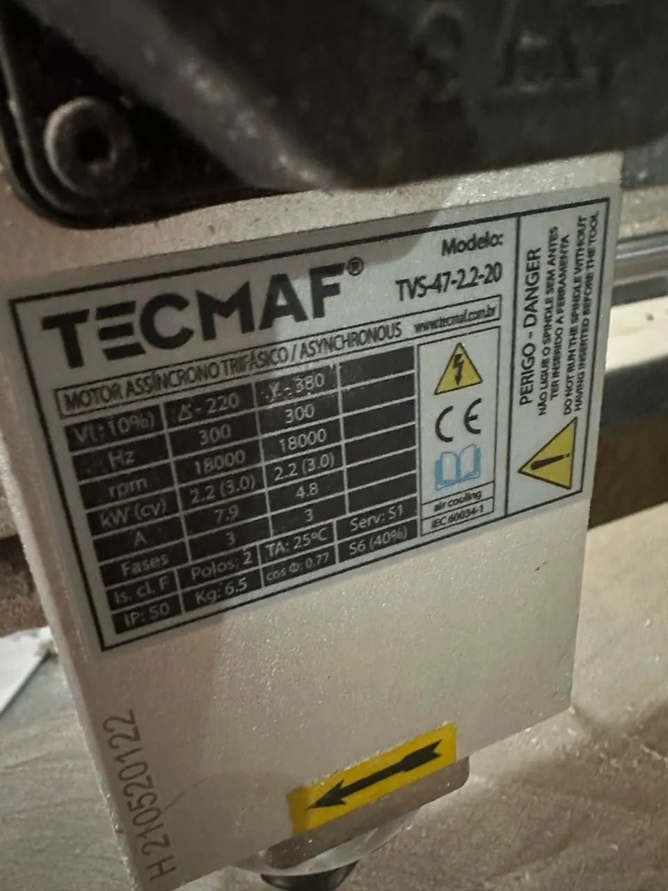 Vendo router CNC 3 CV - Foto 2