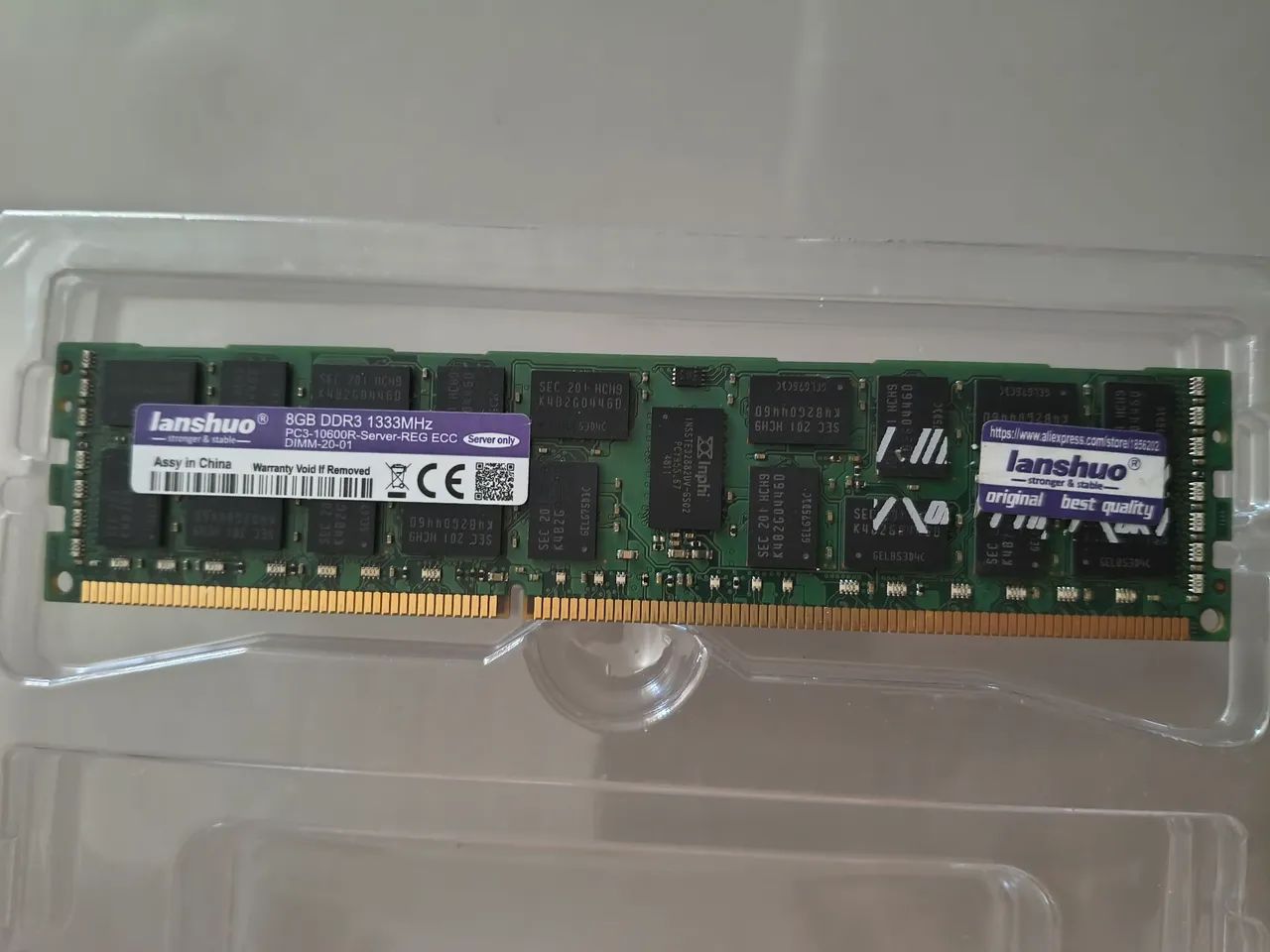Memória ram Pc ddr3 8gb 1333mhz