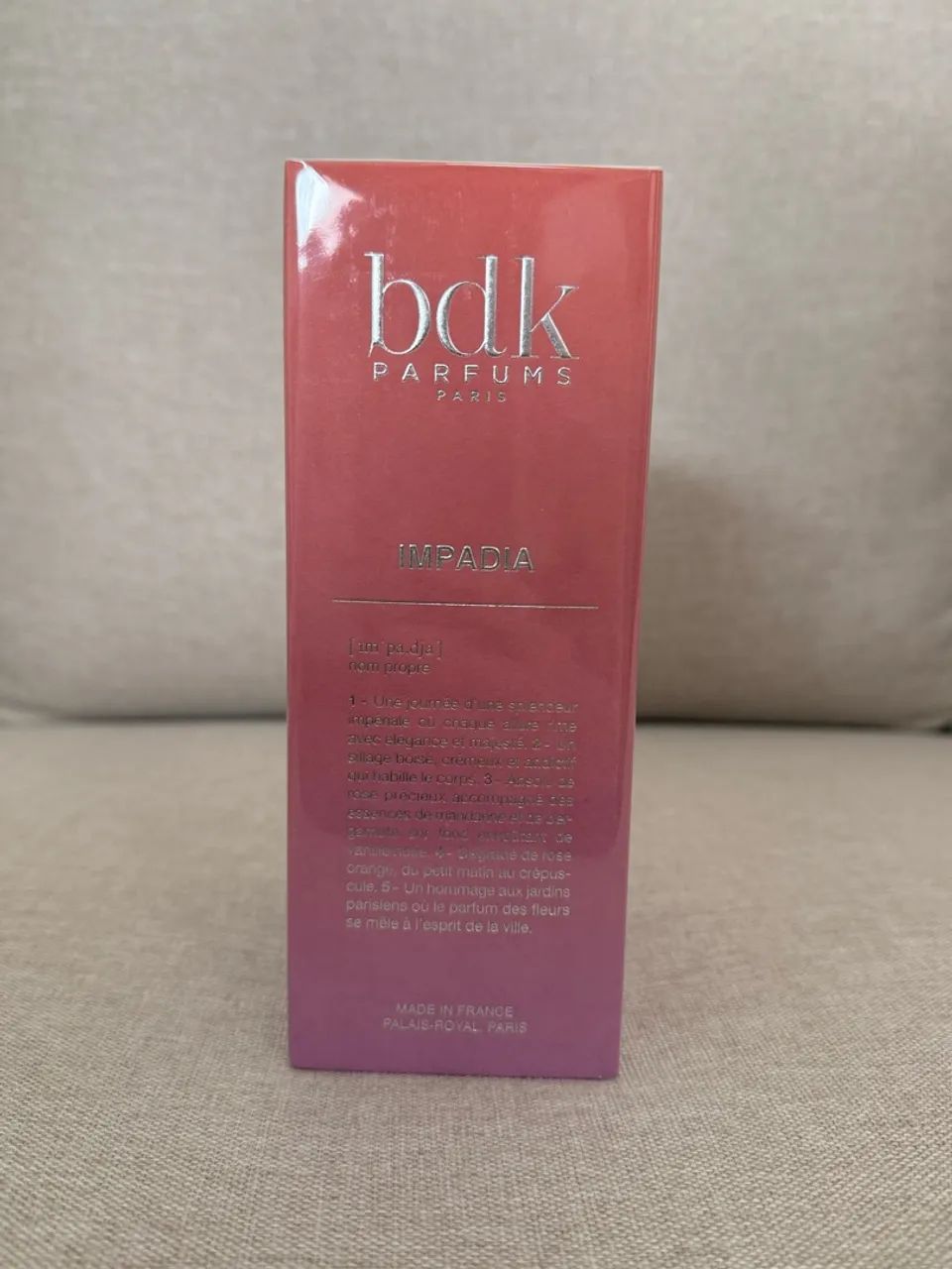 BDK Impadia eau de parfum 100ml - Foto 5