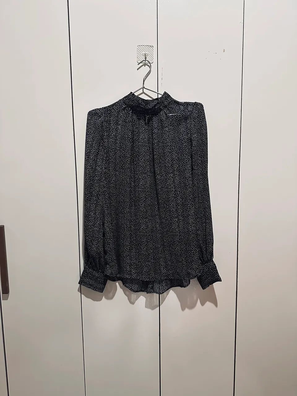 Camisa poá (bolinhas) H&m. P