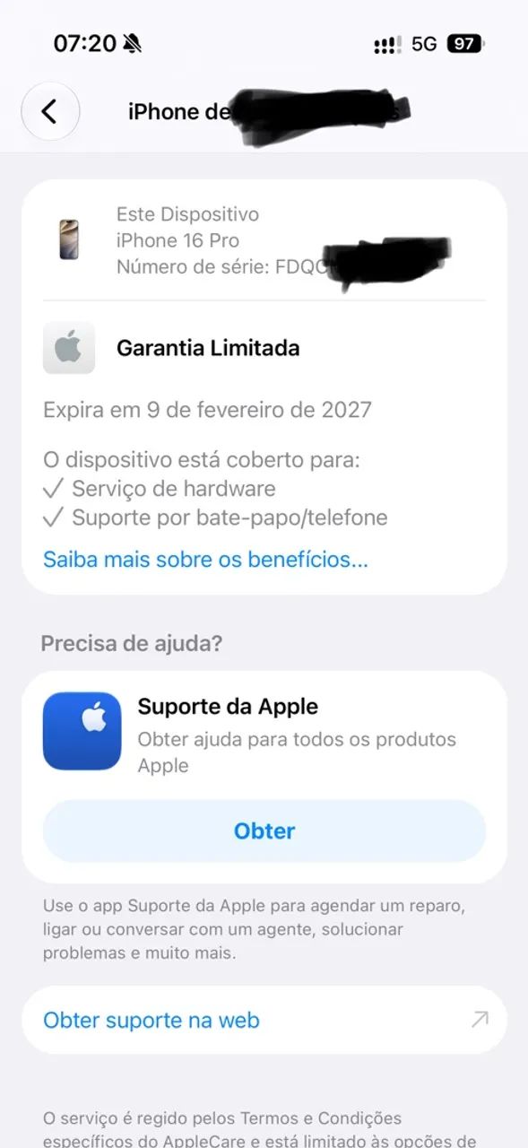 iPhone 16 Pro 128GB Titanium + NF + Garantia até 02/2027 - Foto 2