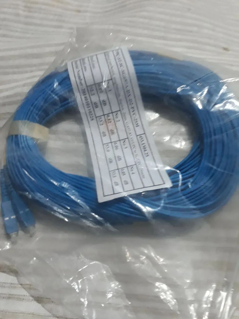 Cordão Ótico ST-SC- SG657A-DX-D2-PVC