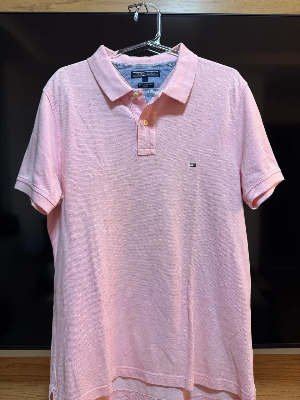 Camisa Tommy Hilfiger Rosa - Foto 2