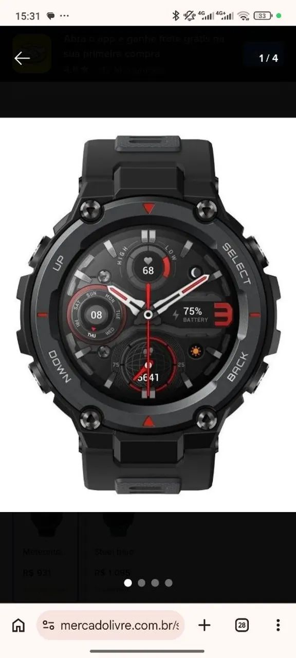 Amazfit T-Rex modelo A1919