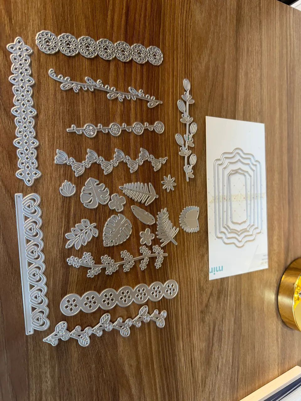 Mimo embossing usada acompanha placas e facas - Foto 5