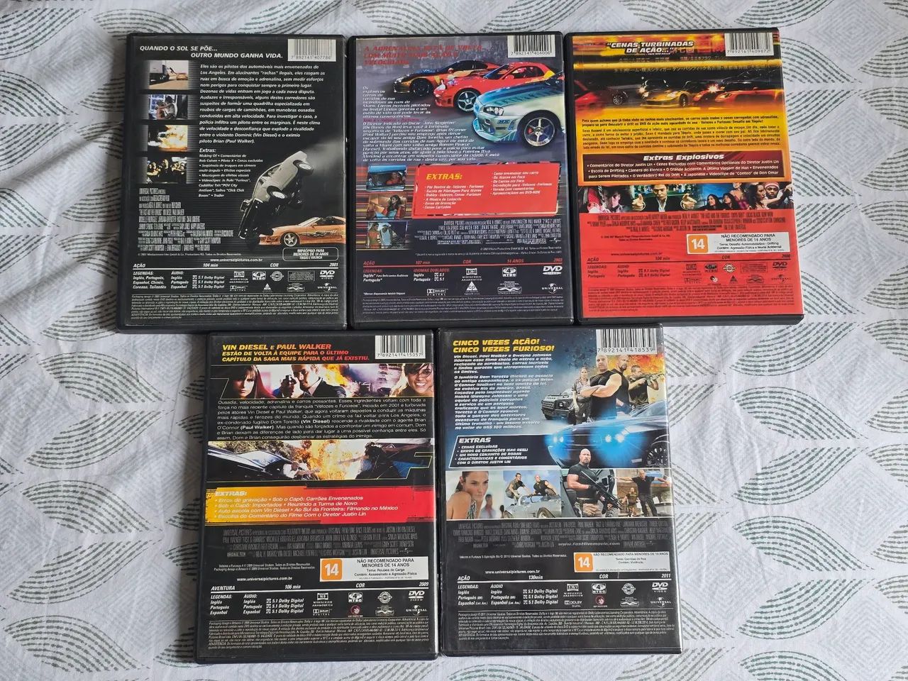 DVDs Velozes e Furiosos  - Foto 2