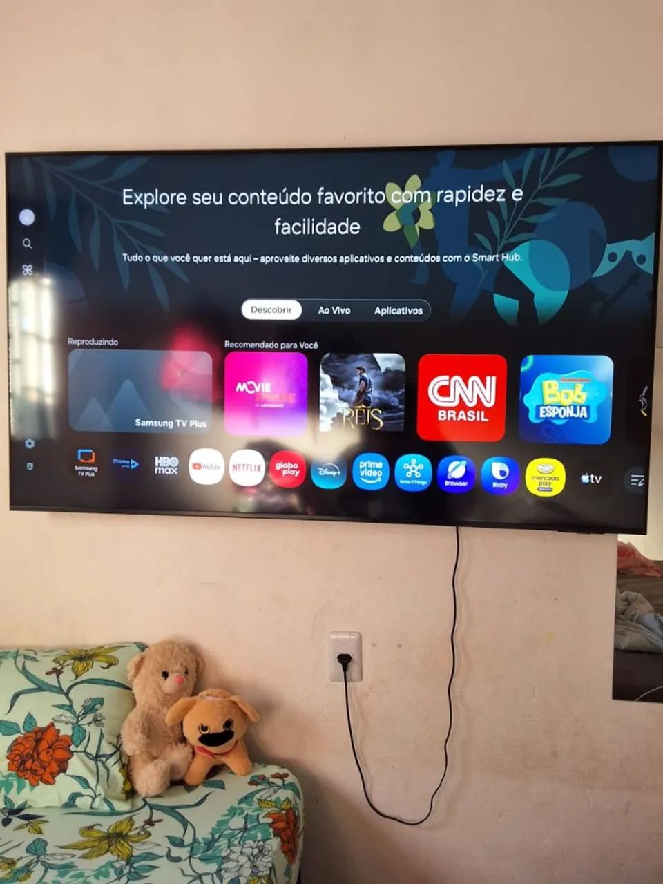 Vendo televisão nova Samsung 65 polegadas  - Foto 3
